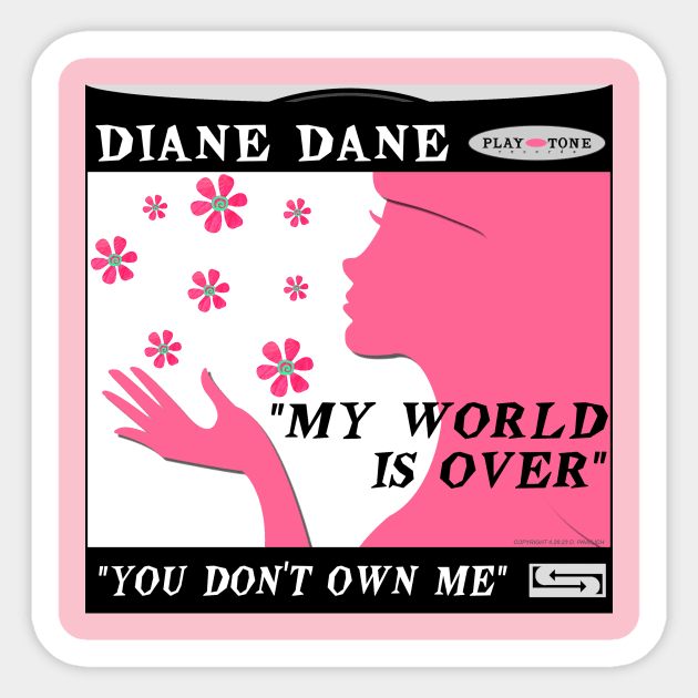 Diane Dane Sticker by Vandalay Industries